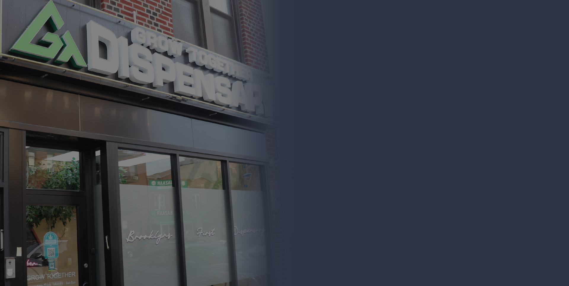 Grow Together Brooklyn Storefront